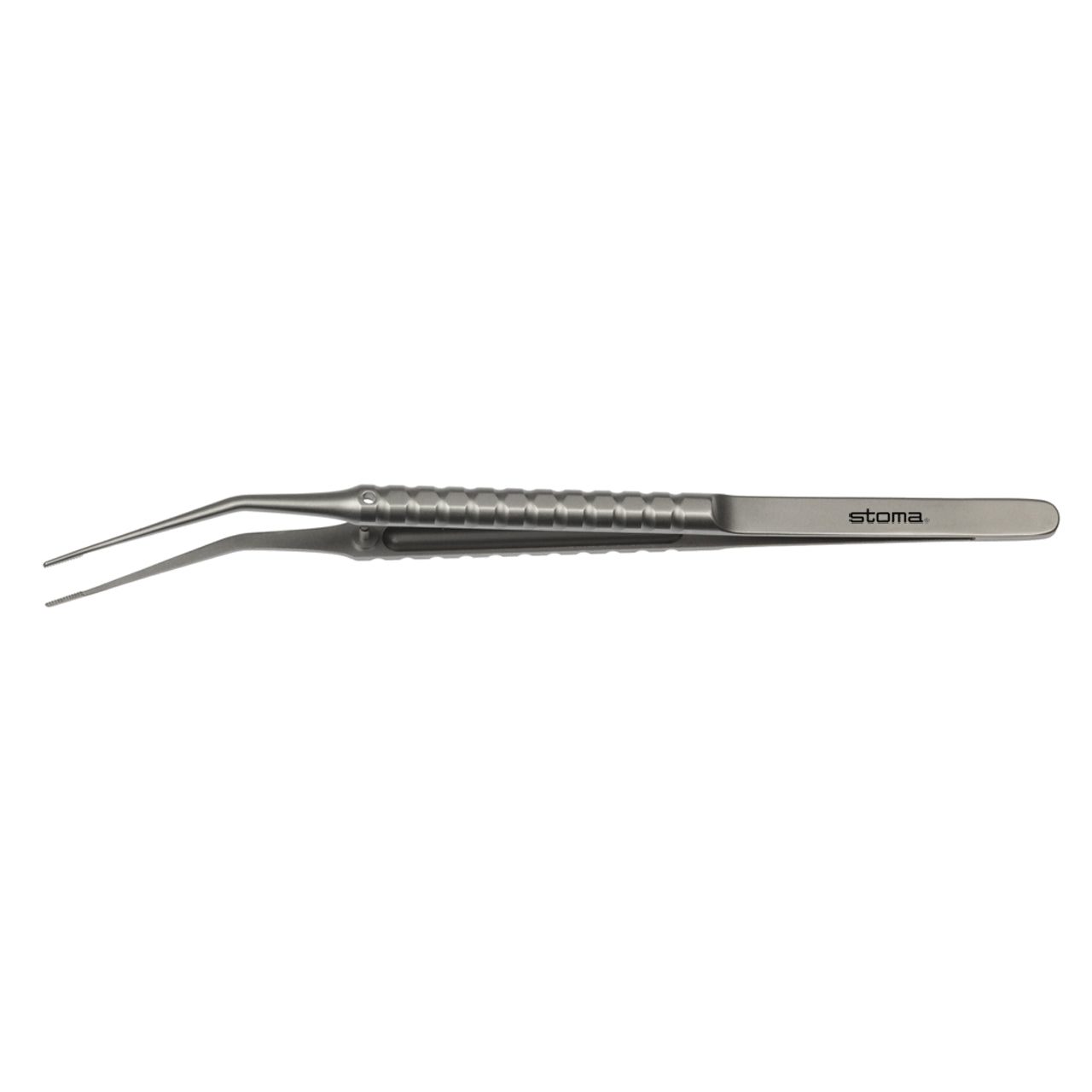 STOMA Forceps, Cooley / Schmelzeisen, Ø 0,8mm, angled, 17,5 cm from Quintess Denta