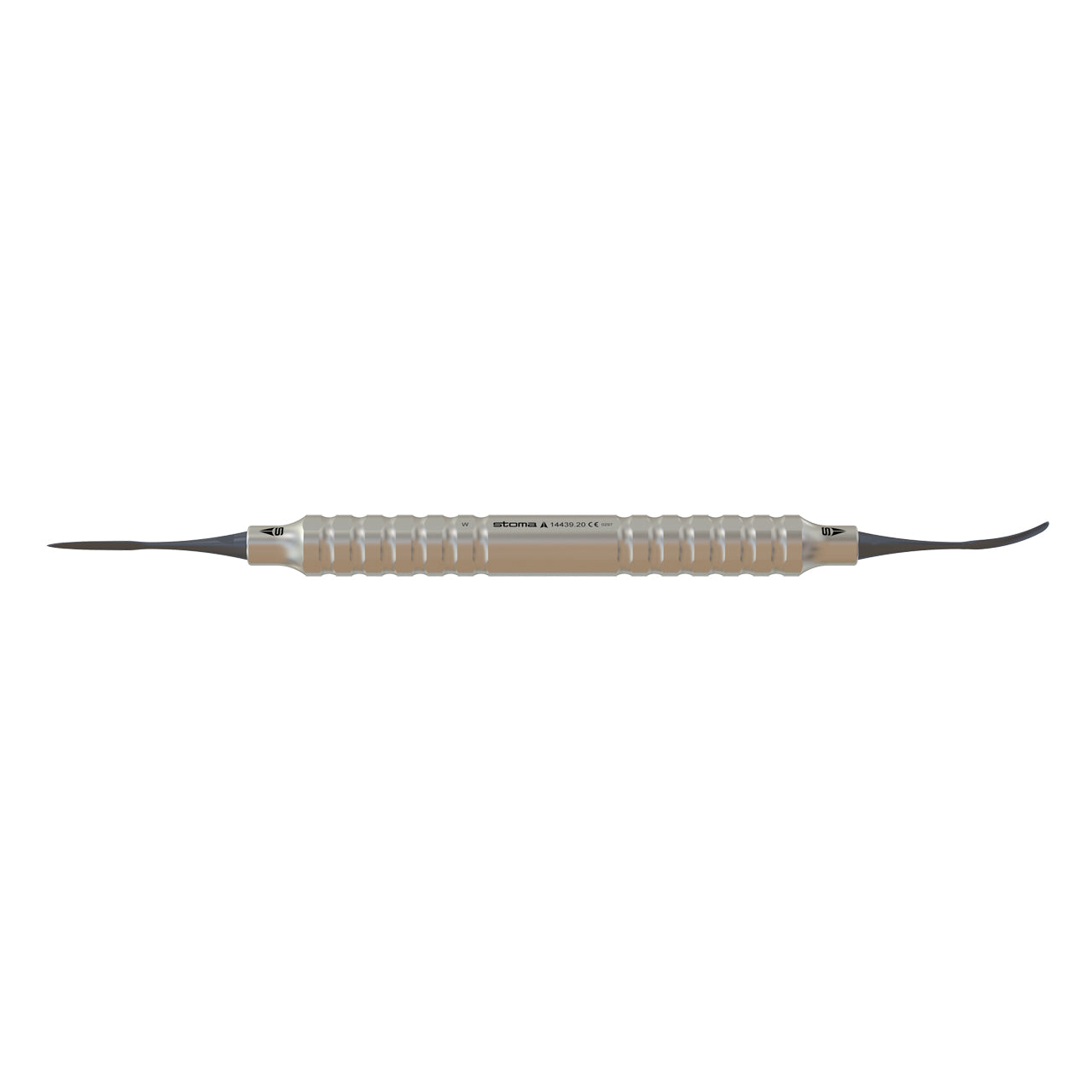 STOMA Periosteal elevator for tunnel procedures, 2mm, Ø 10mm, dark line from Quintess Denta