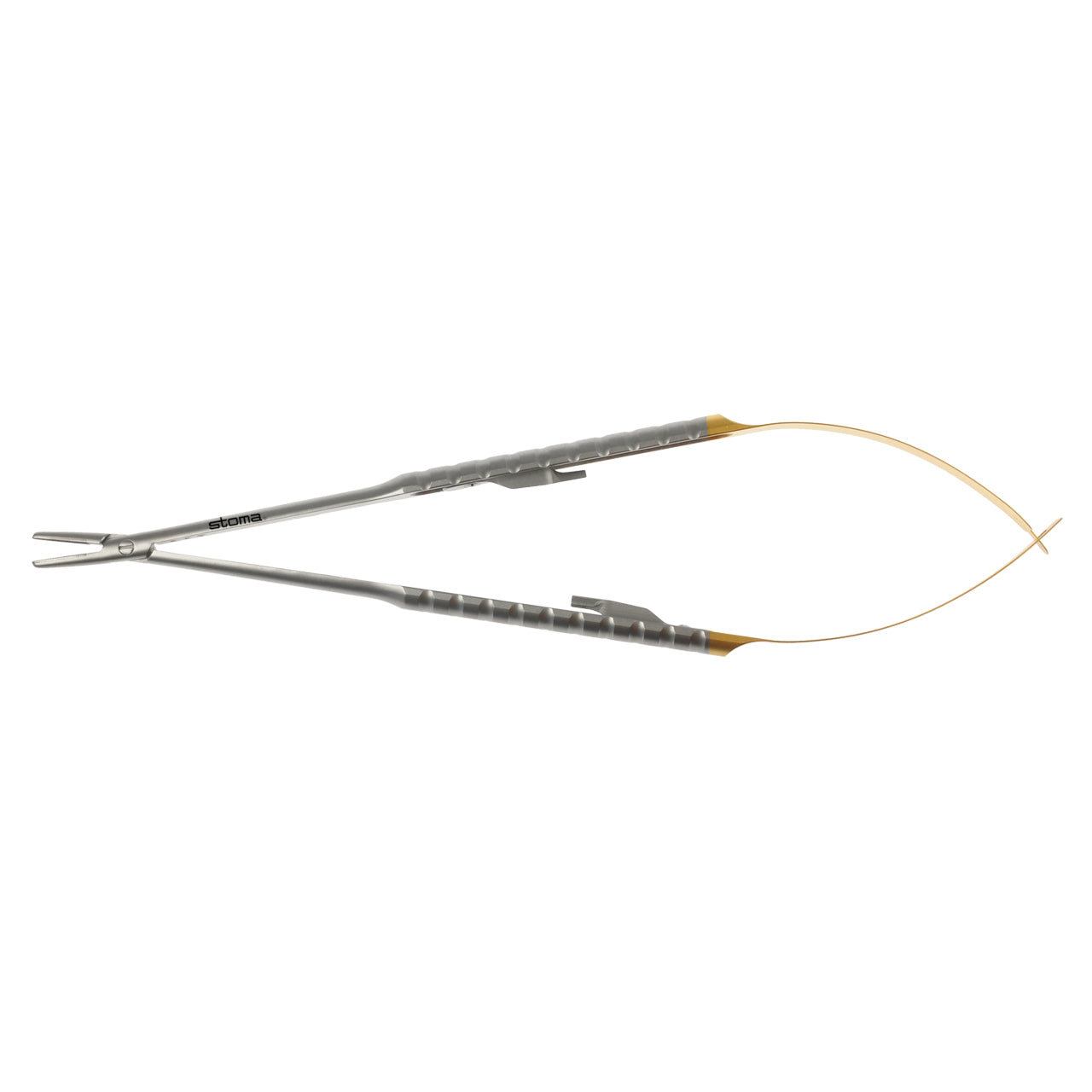 STOMA Needle holder, Barraquer, TC, 2,0mm, straight, 18cm from Quintess Denta