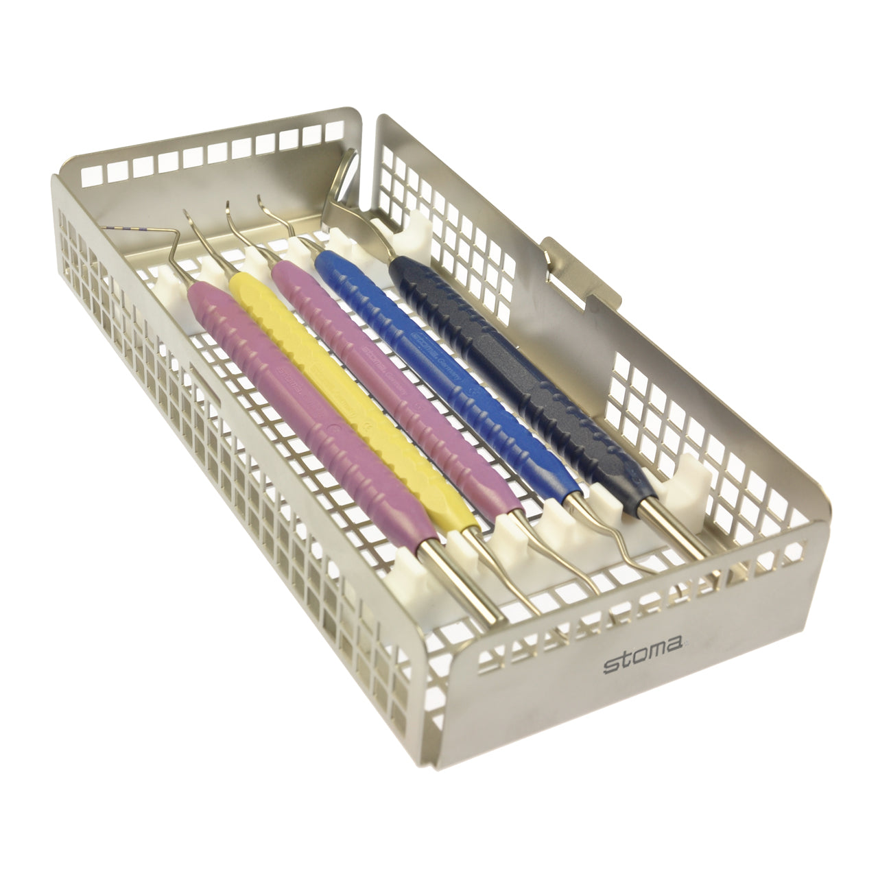 STOMA Module titanium-mini-curettes set, Prof. Dr. Dr. Sculean, "Berner Konzept" from Quintess Denta