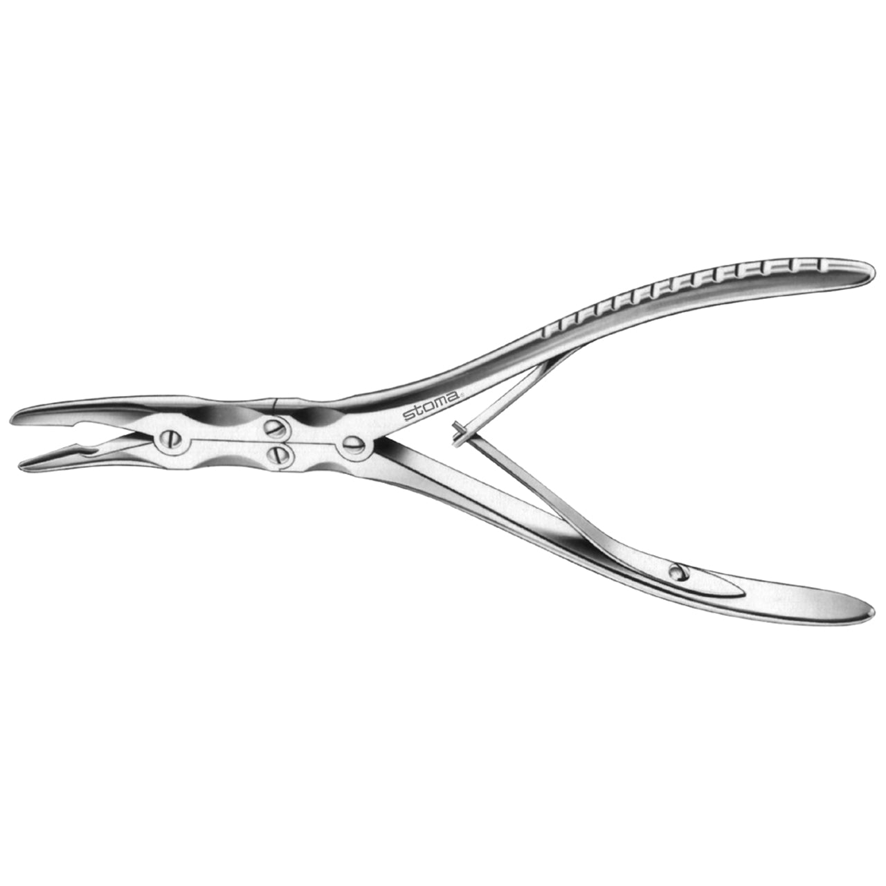 STOMA Bone rongeur forceps, Beyer, round,18cm from Quintess Denta