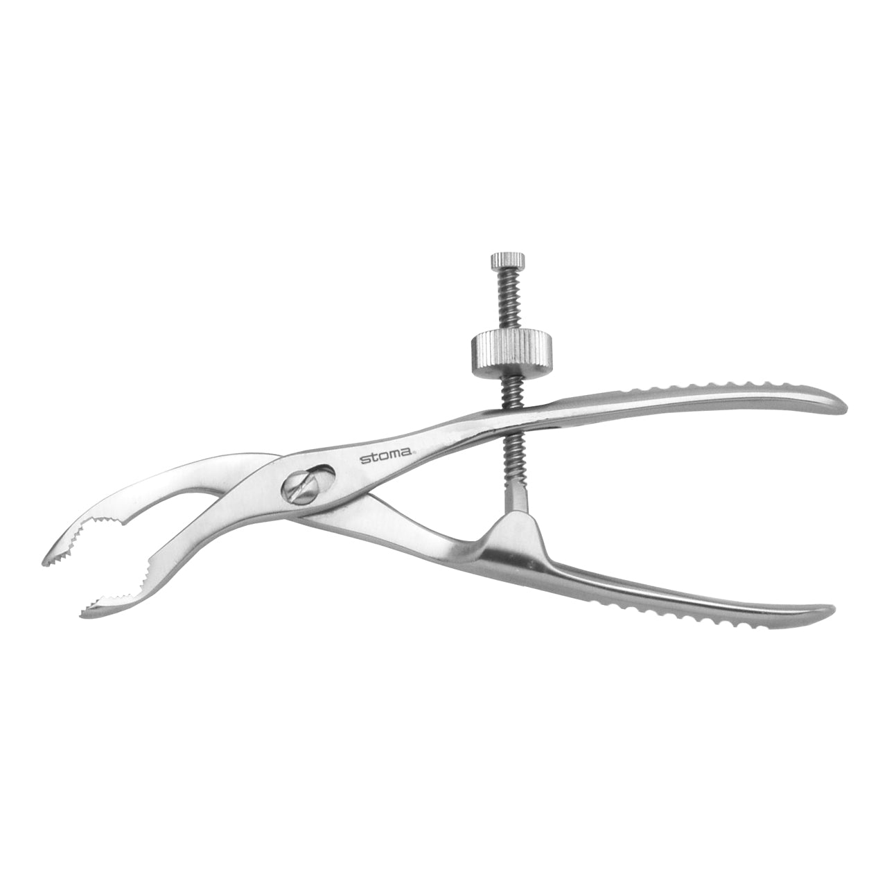 STOMA Bone-block forceps, straight,12,5cm from Quintess Denta