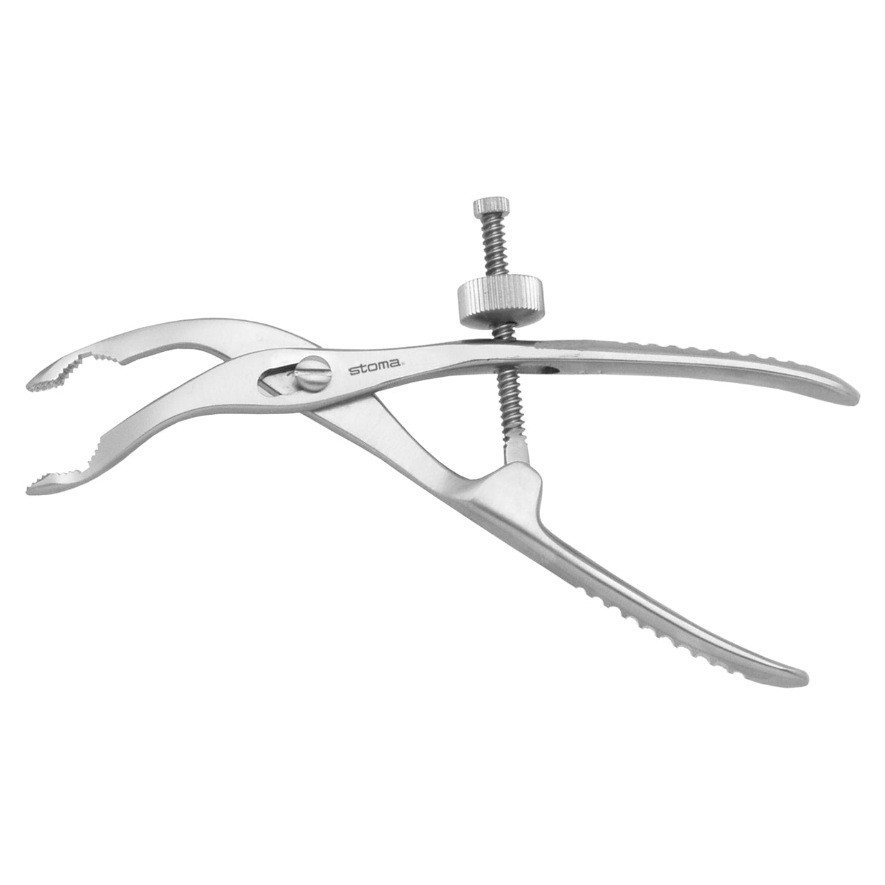 STOMA Bone-block forceps, right 12,5cm from Quintess Denta