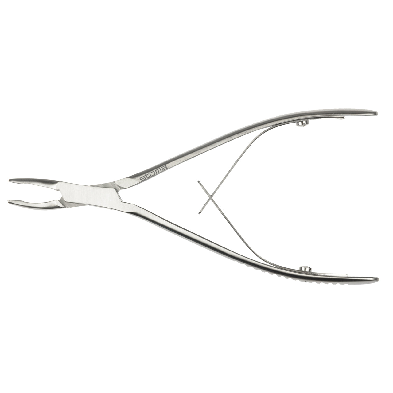 STOMA Rongeur, Mini-Friedmann, 45°, round, 15cm from Quintess Denta