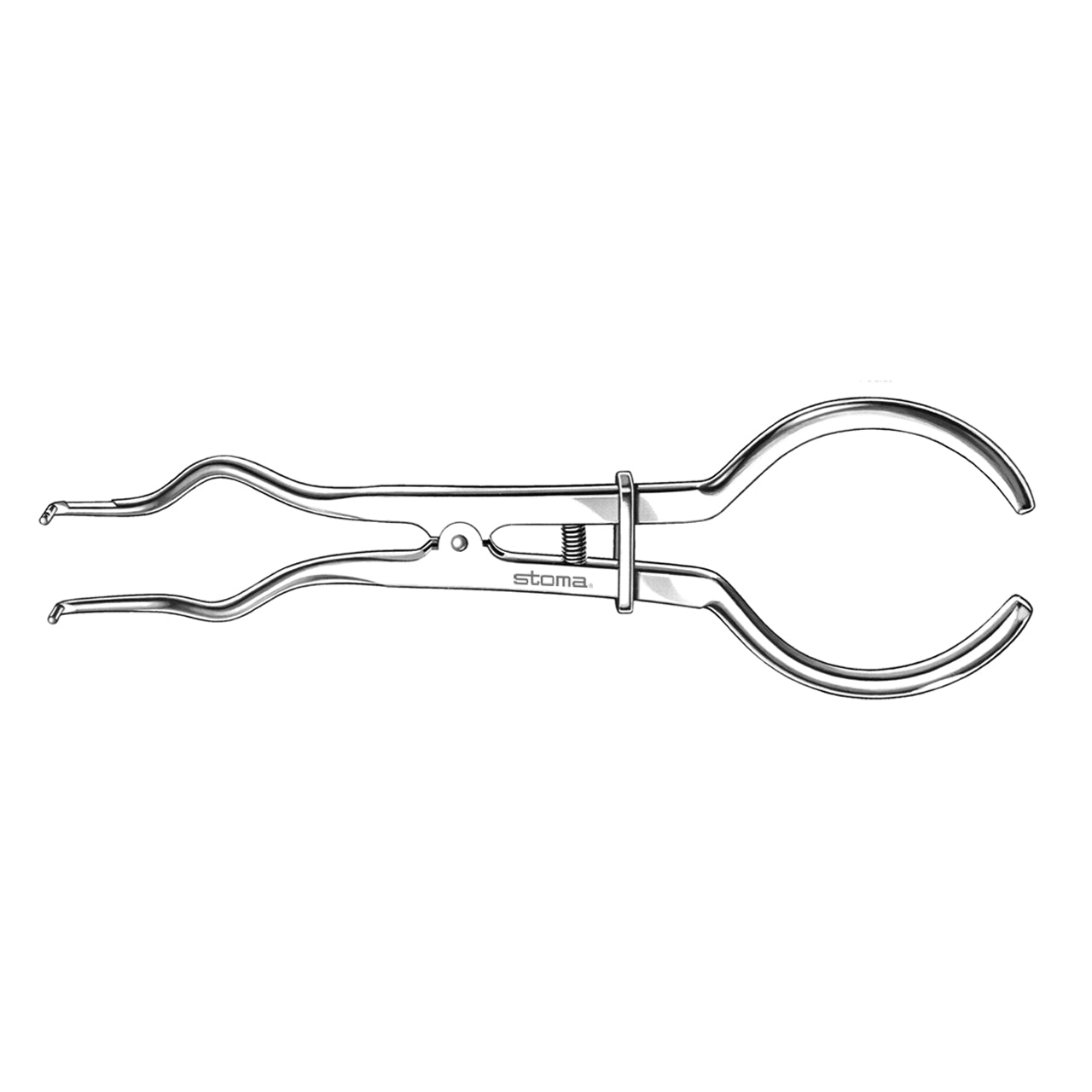 STOMA Rubber dam clamp forceps, Brewer,17cm from Quintess Denta