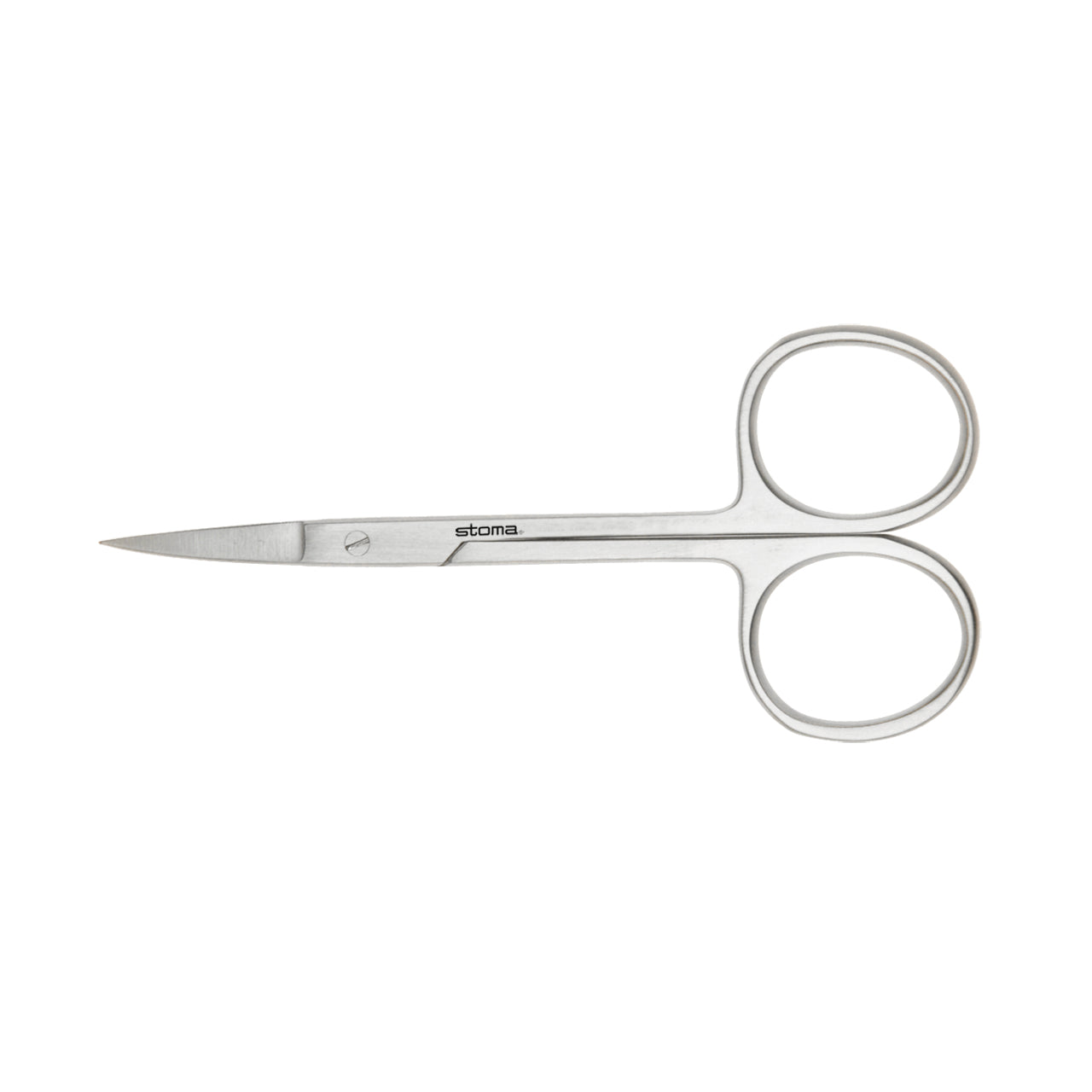 STOMA Scissors, Iris, toothed, curved,9cm from Quintess Denta
