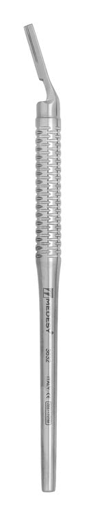 SCALPEL HANDLE ROUND ANGLED
