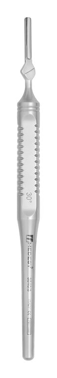 SCALPEL HANDLE ANATOMIC 30°