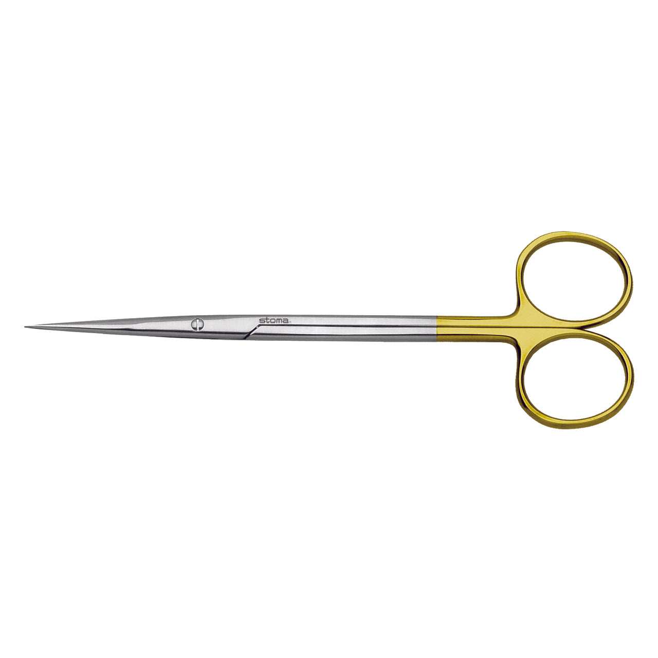 STOMA Scissors, Metzenbaum, TC. straight, sharp/sharp, 14cm from Quintess Denta