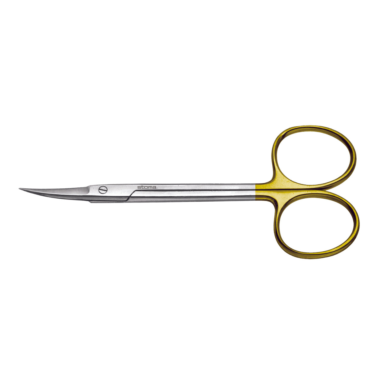 STOMA Scissors, Iris, WC, curved, 11,5cm from Quintess Denta