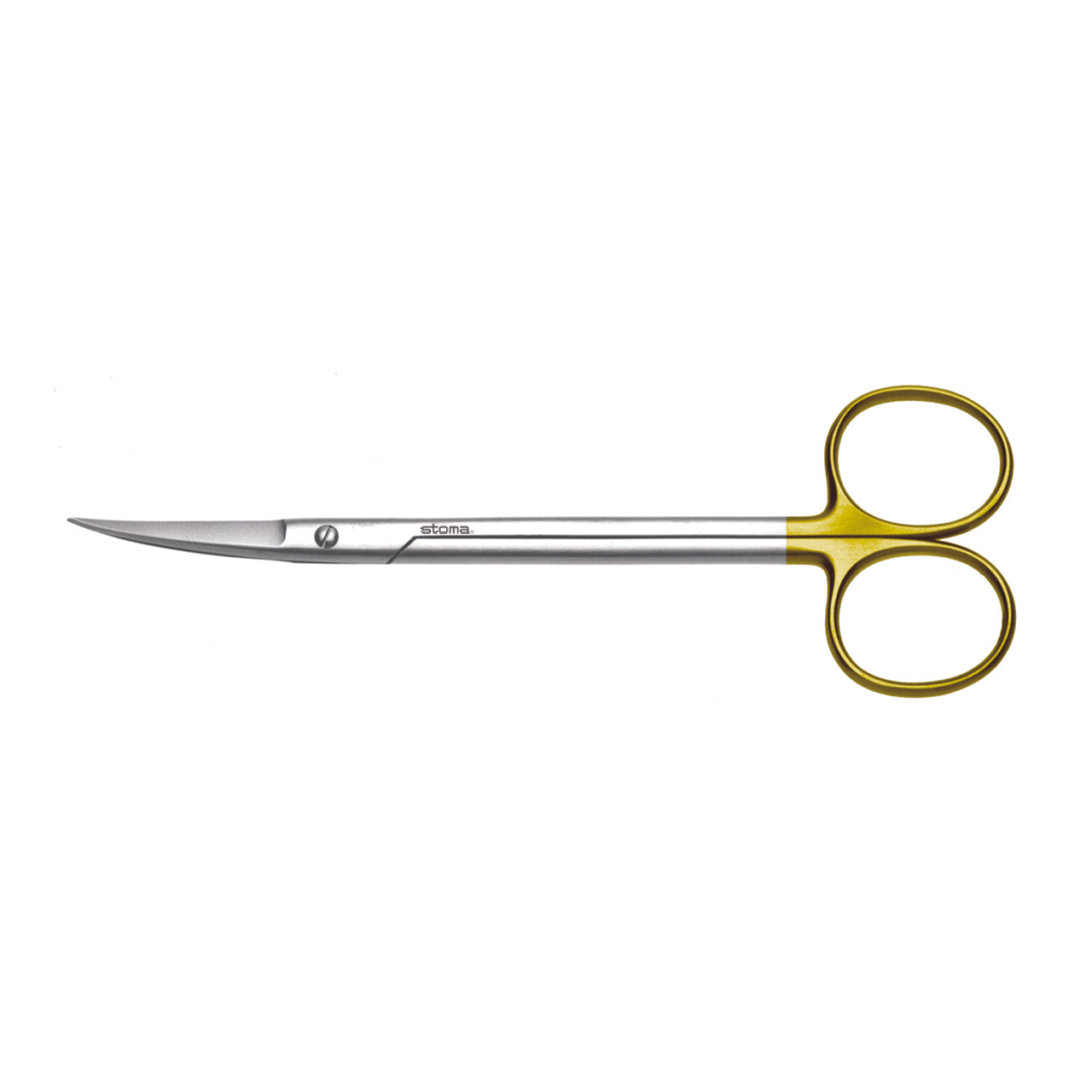 STOMA Scissors, Josef, TC, curved, 14cm from Quintess Denta
