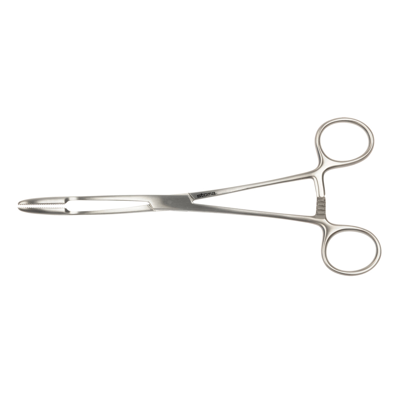 STOMA Dressing a. cotton swab forceps, Gross, curved, 20cm from Quintess Denta