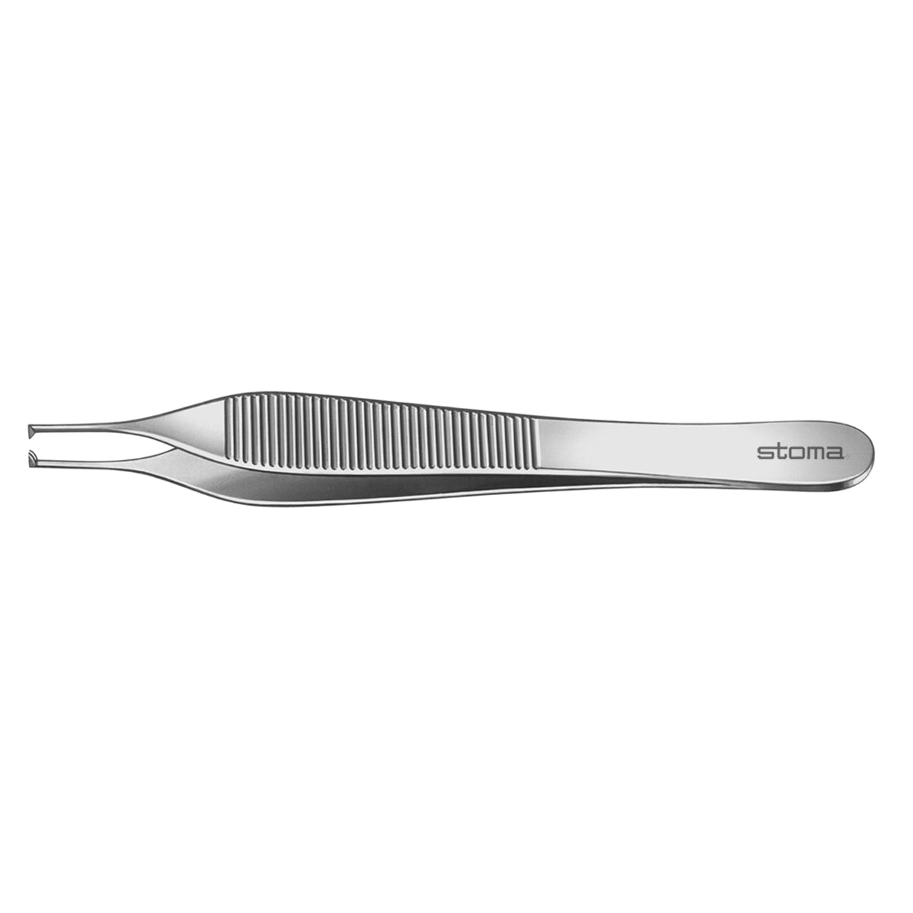 STOMA Forceps, Adson, surgical, fine, 1,5mm, 12cm from Quintess Denta