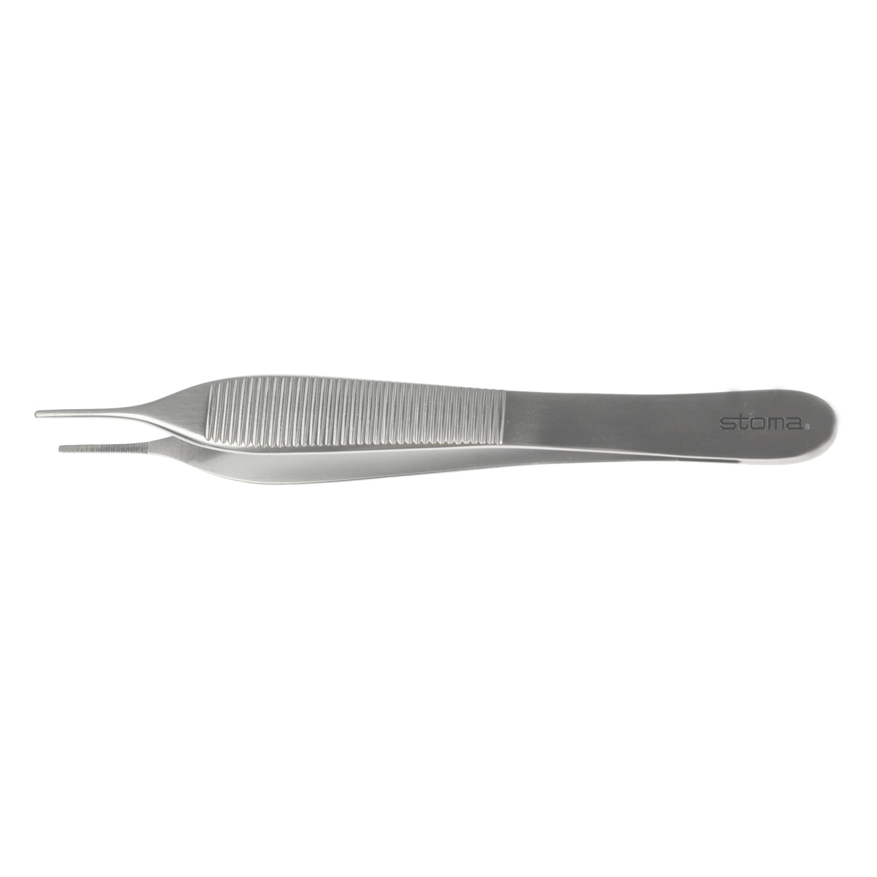 STOMA Tweezers, Adson, anatomic, straight, 12cm from Quintess Denta