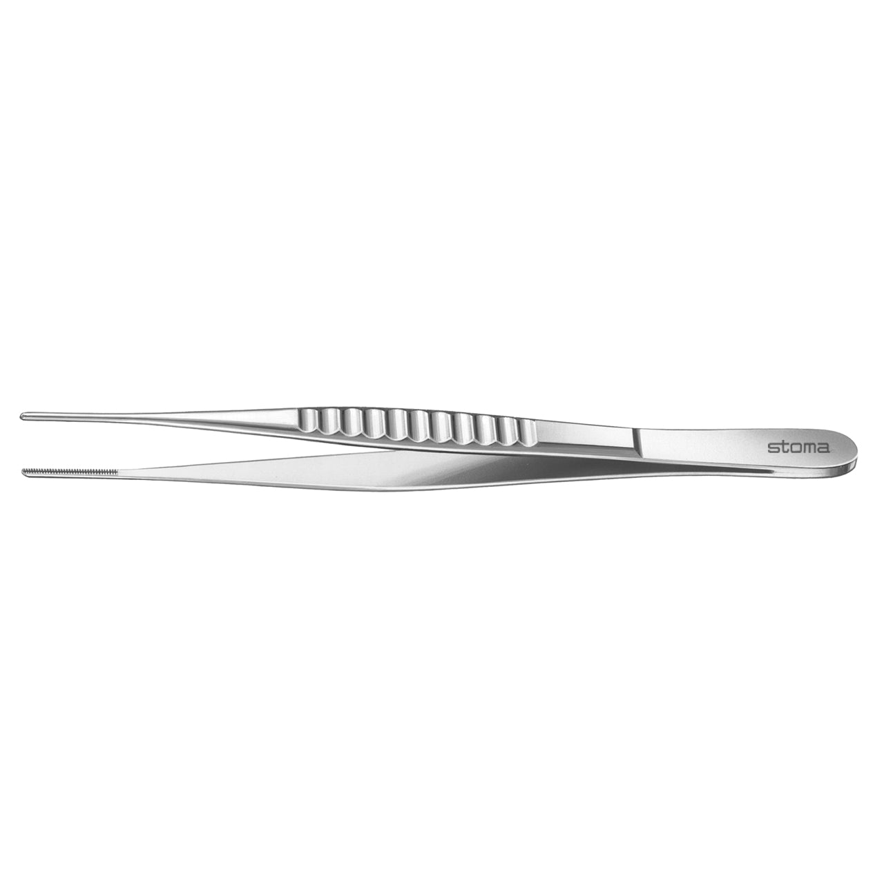 STOMA Tweezers, DeBakey, atraumatic, straight, 16cm from Quintess Denta