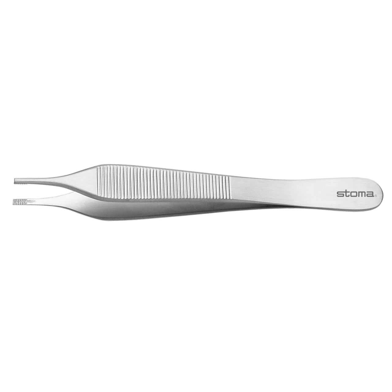 STOMA Forceps, Adson-Brown, 7x7 teeth, 12cm from Quintess Denta