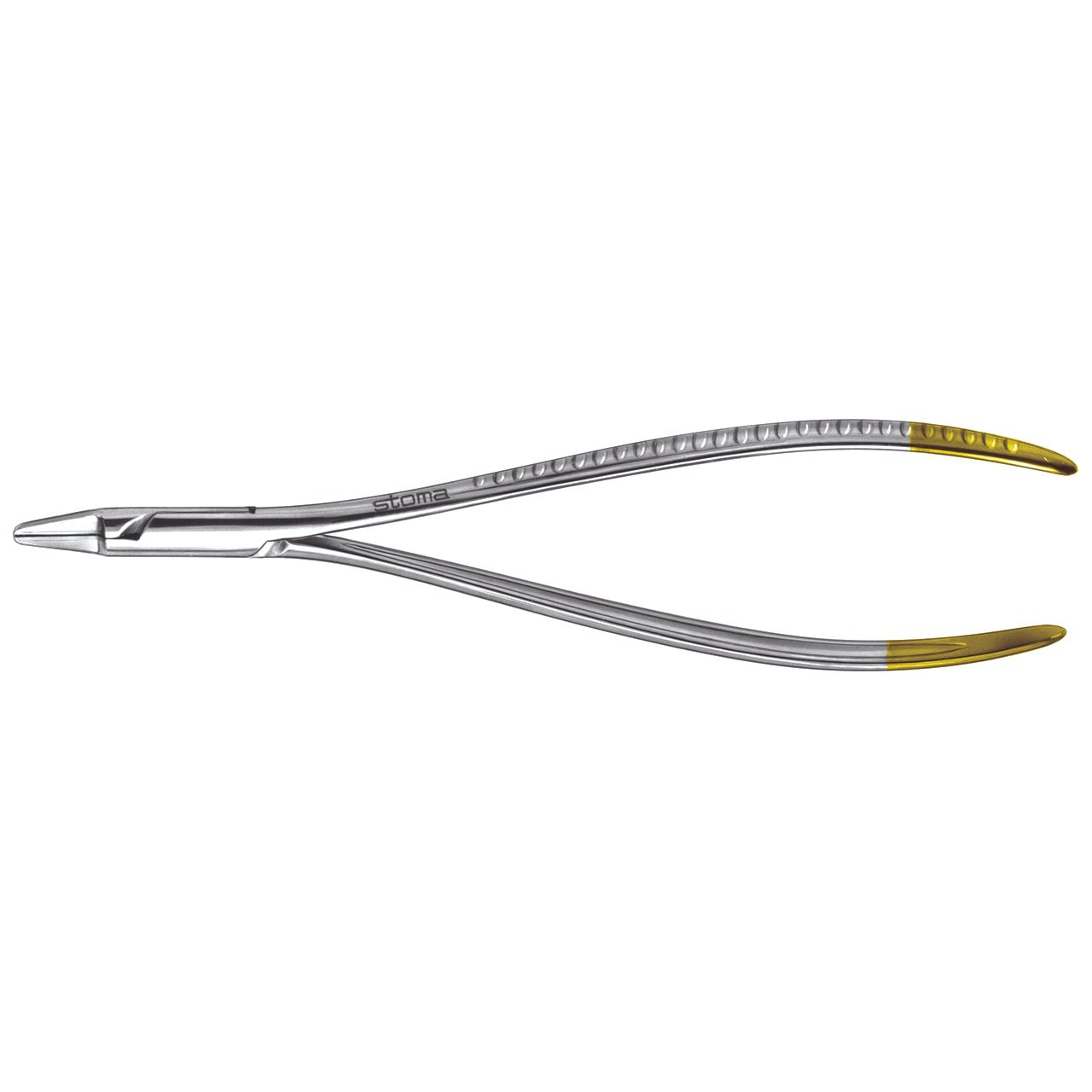 STOMA Needle holder, Langenbeck, TC, straight, 18cm from Quintess Denta