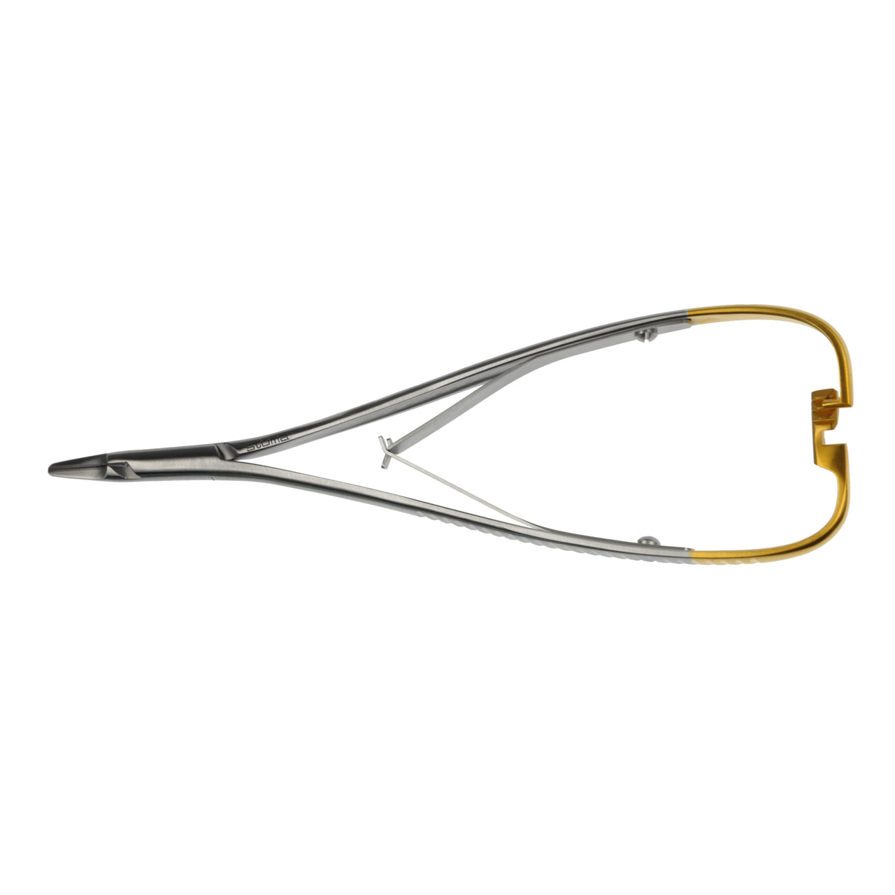 STOMA Needle holder, Lichtenberg, TC, 2mm, curved, 17cm from Quintess Denta