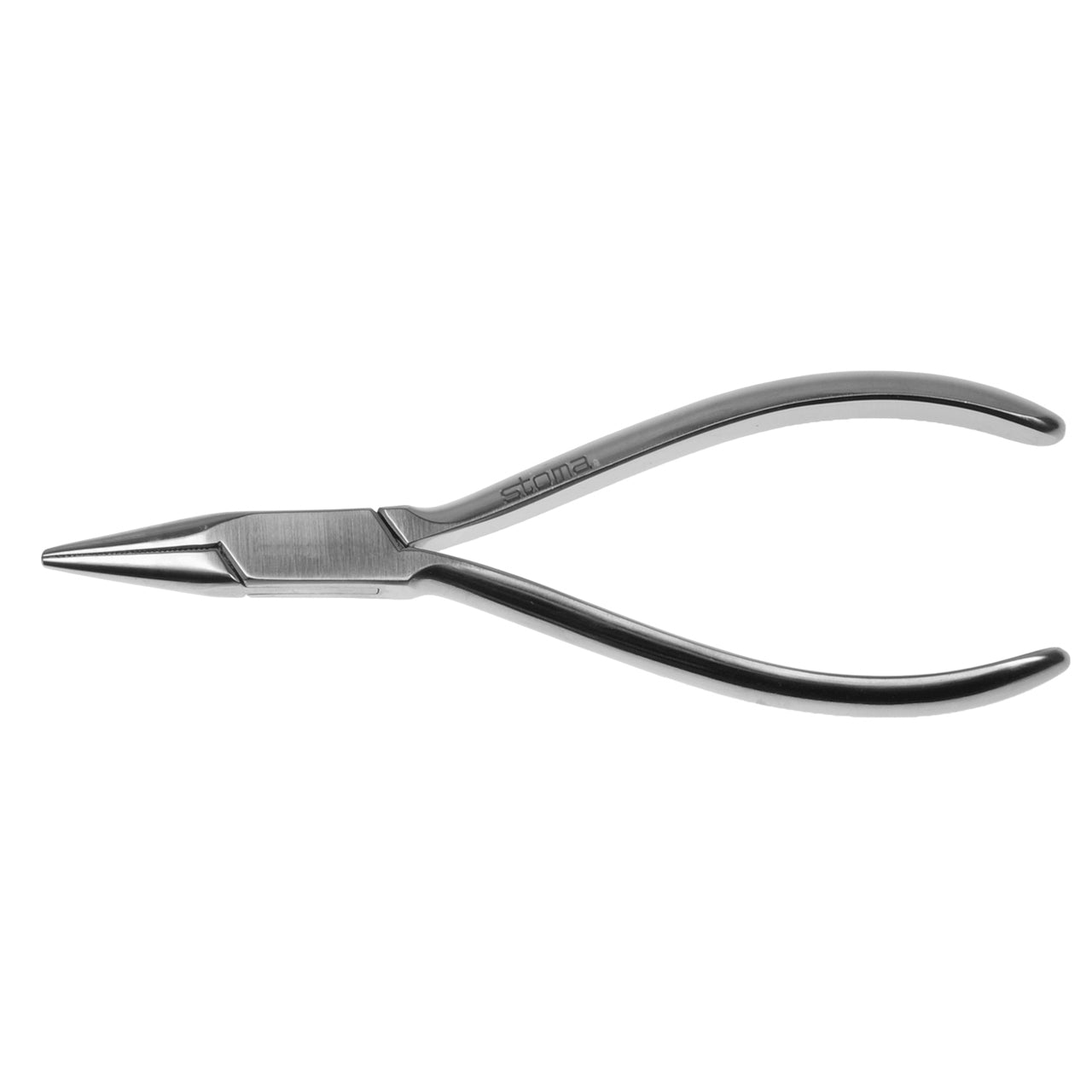 STOMA Flat pliers, Goslee, cross-groove,14cm from Quintess Denta