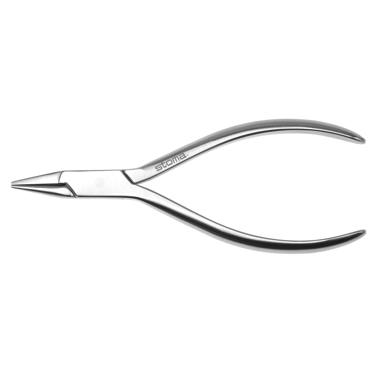STOMA Flat-round pliers, Angle, 14cm from Quintess Denta