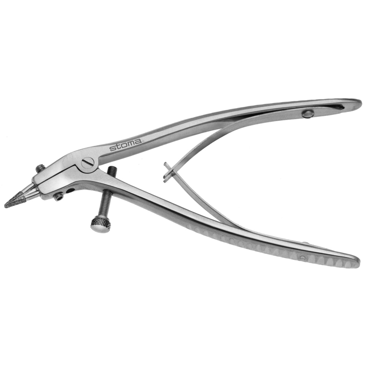 STOMA Telescope crown pliers, curved, w.2 repl. diam. pl. insets from Quintess Denta