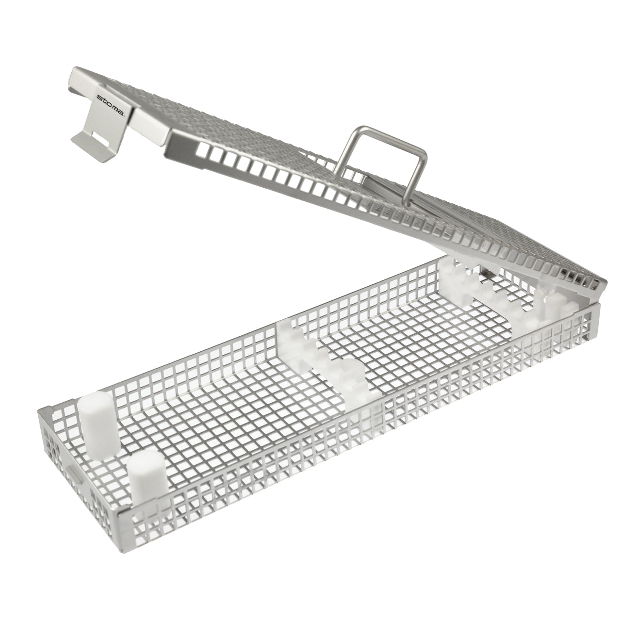 STOMA p.i.c.-tray, 271x86x34mm, with 2 racks for 7 instruments from Quintess Denta