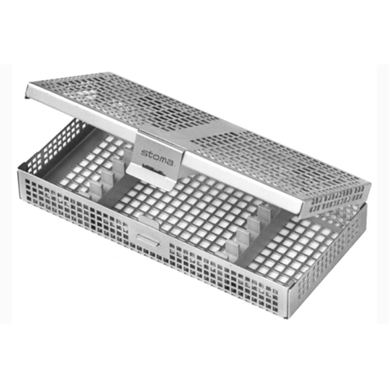 STOMA p.i.c.-tray, 180x86x34mm, with 2 racks for 7 instruments from Quintess Denta