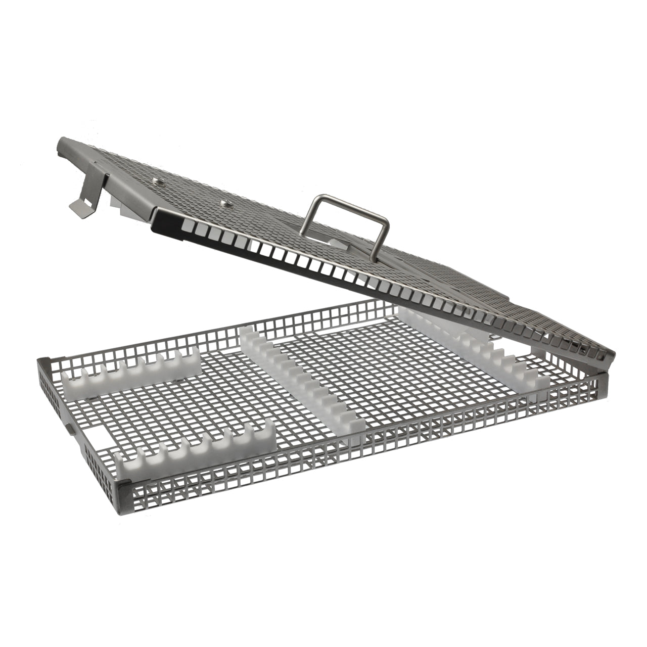 STOMA p.i.c.-tray, 271x175x28mm, with racks for 21 instruments from Quintess Denta