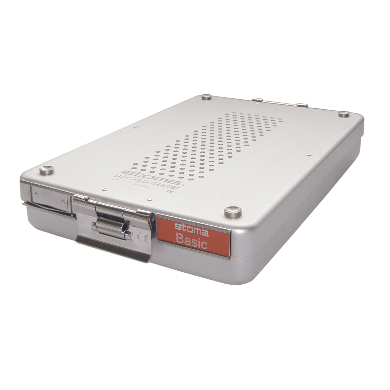 STOMA stoma-p.i.c.-container, 310x190x40mm, aluminium from Quintess Denta