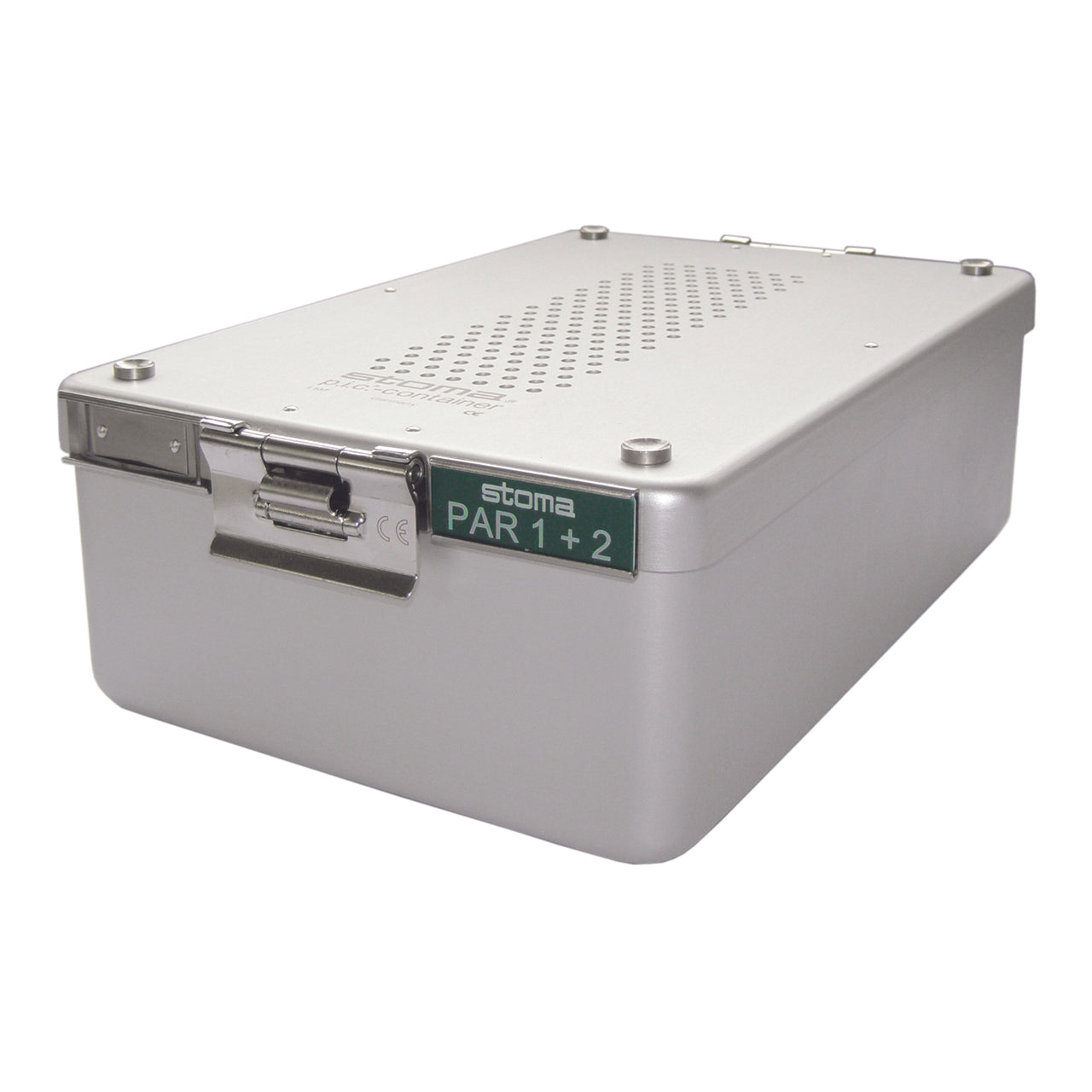 STOMA stoma-p.i.c.-container, 310x190x100mm, aluminium from Quintess Denta