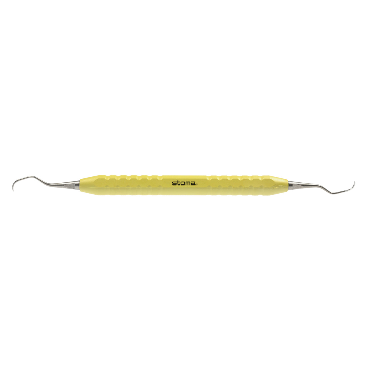 STOMA color-stick curette, Gracey GR3-4, yellow, Ø 10mm from Quintess Denta