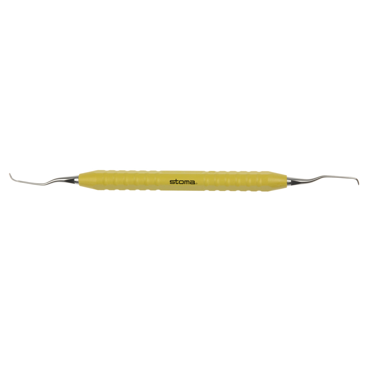 STOMA color-stick curette, Gracey GRXS5-6, yellow, Ø 10mm from Quintess Denta