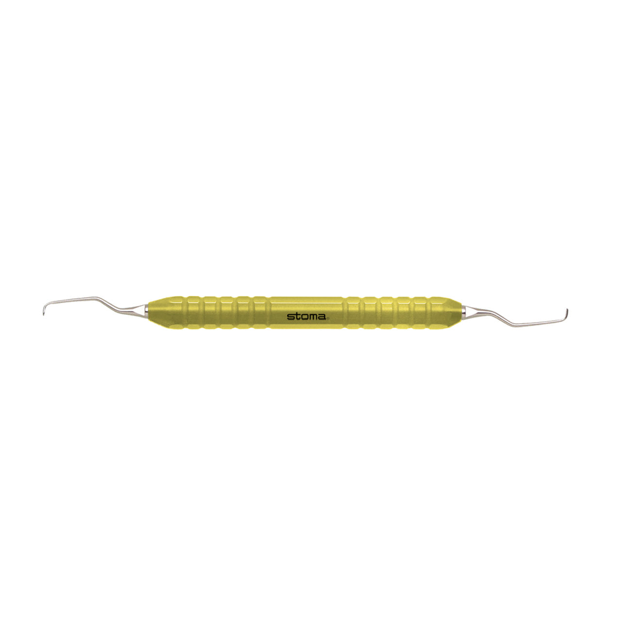 STOMA color-stick curette, Gracey GRXXS5-6, yellow, Ø 10mm from Quintess Denta