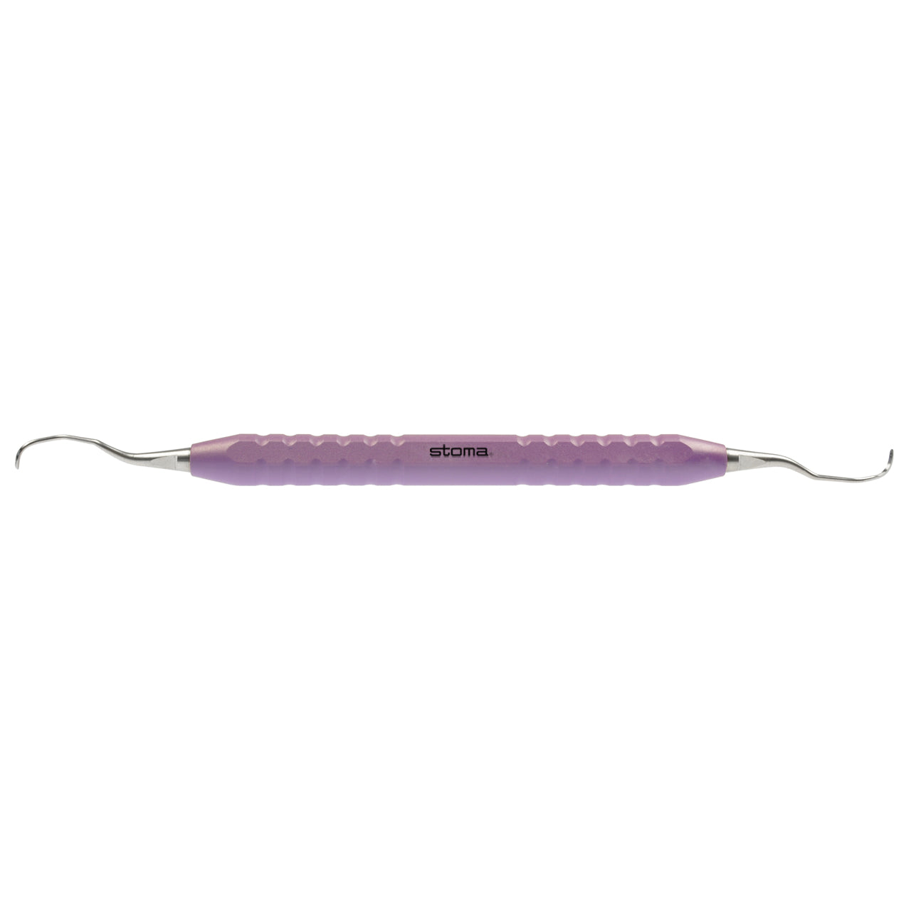 STOMA color-stick curette, Gracey GR15-16, violet, Ø 10mm from Quintess Denta