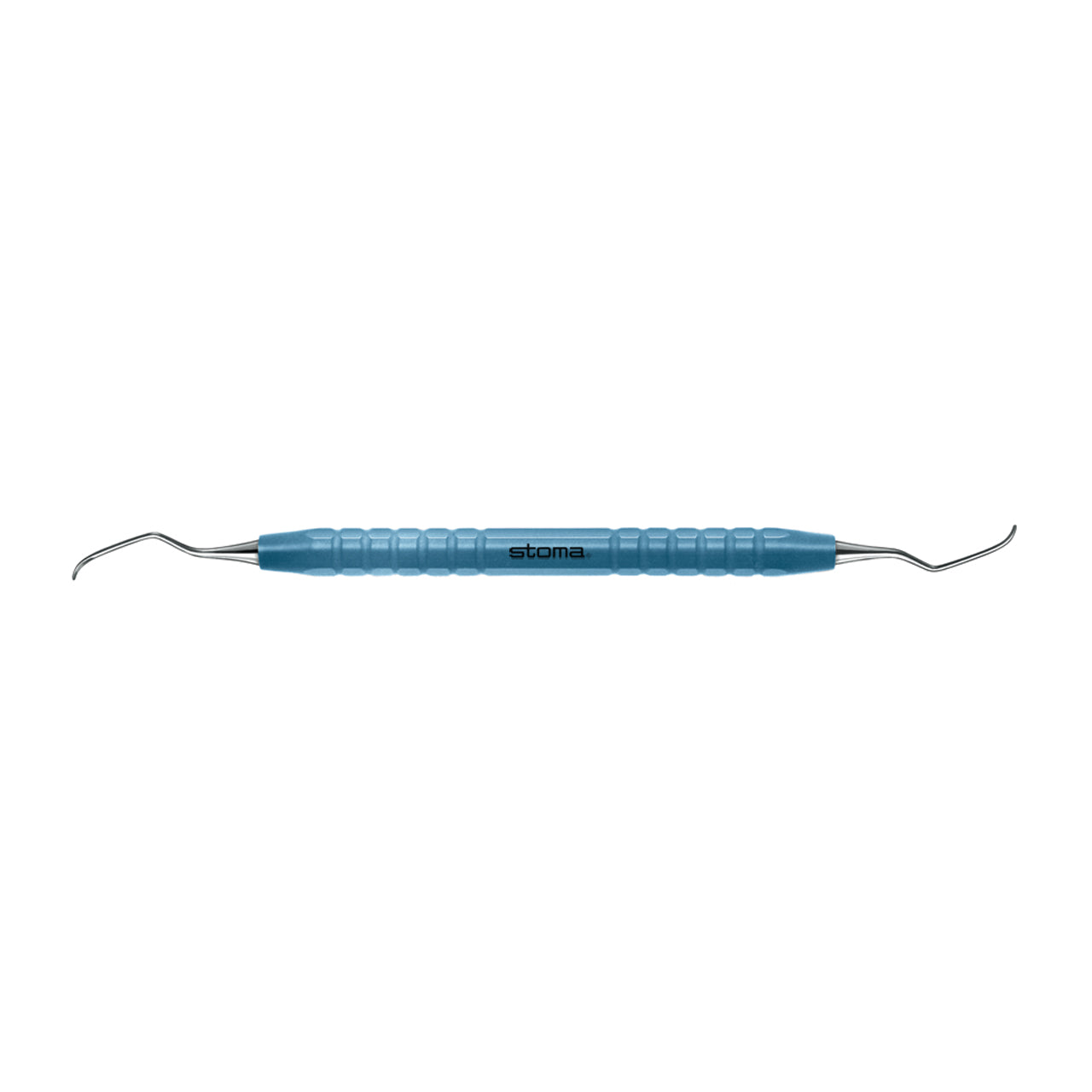 STOMA color-stick curette, Columbia Univ. CU2R-2L, light-blue, Ø 8mm from Quintess Denta