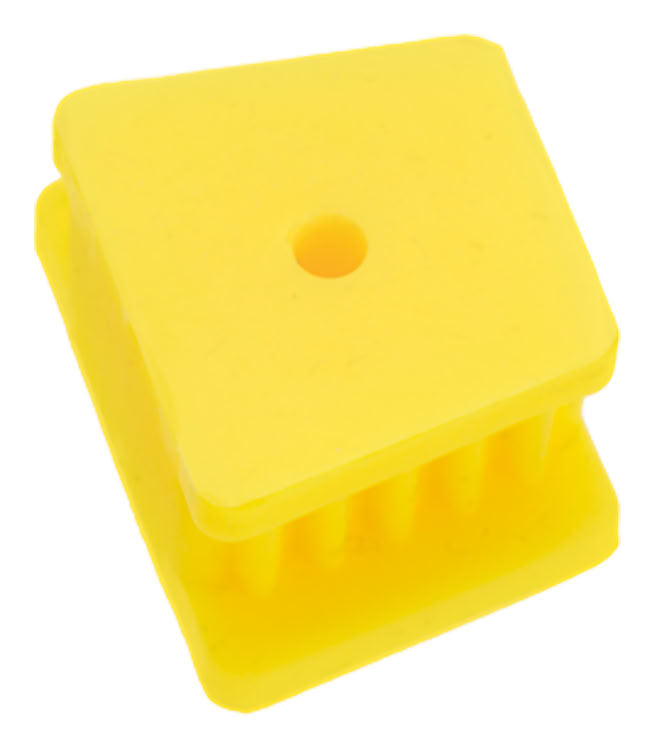 MOUTH PROPS PEDO SILICON YELLOW