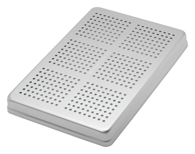 LID PERFORATED ALUMINIUM SILVER