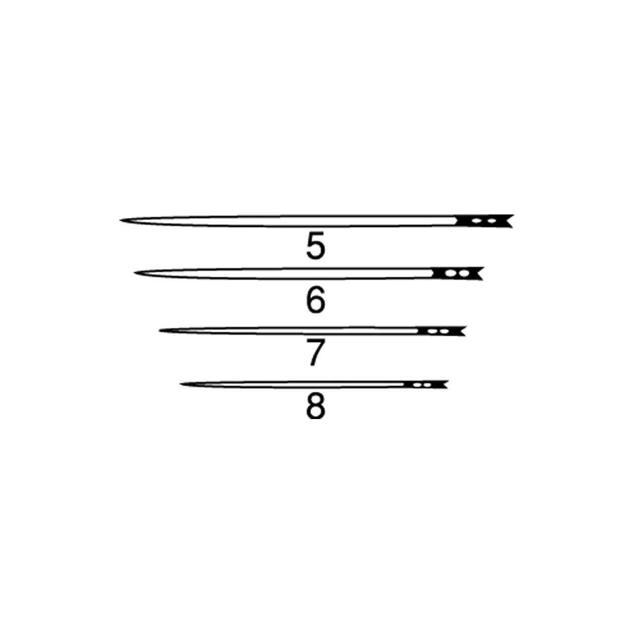 STOMA Needles, PC, fig.8, doz. from Quintess Denta