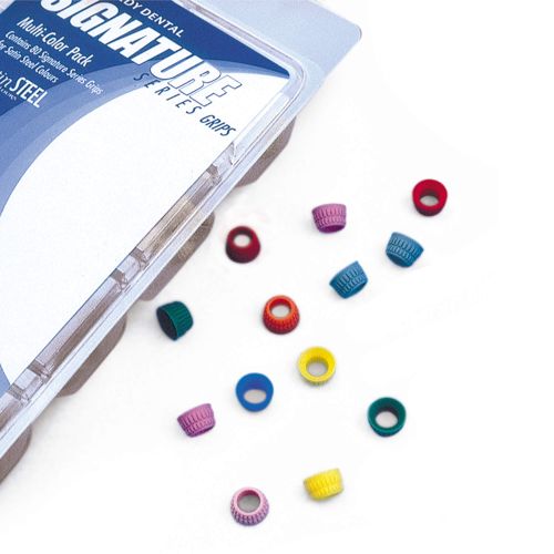 Hu-friedy_Signature Series™ Grips, Assorted Colors, 80 Pack_Quintess-Denta