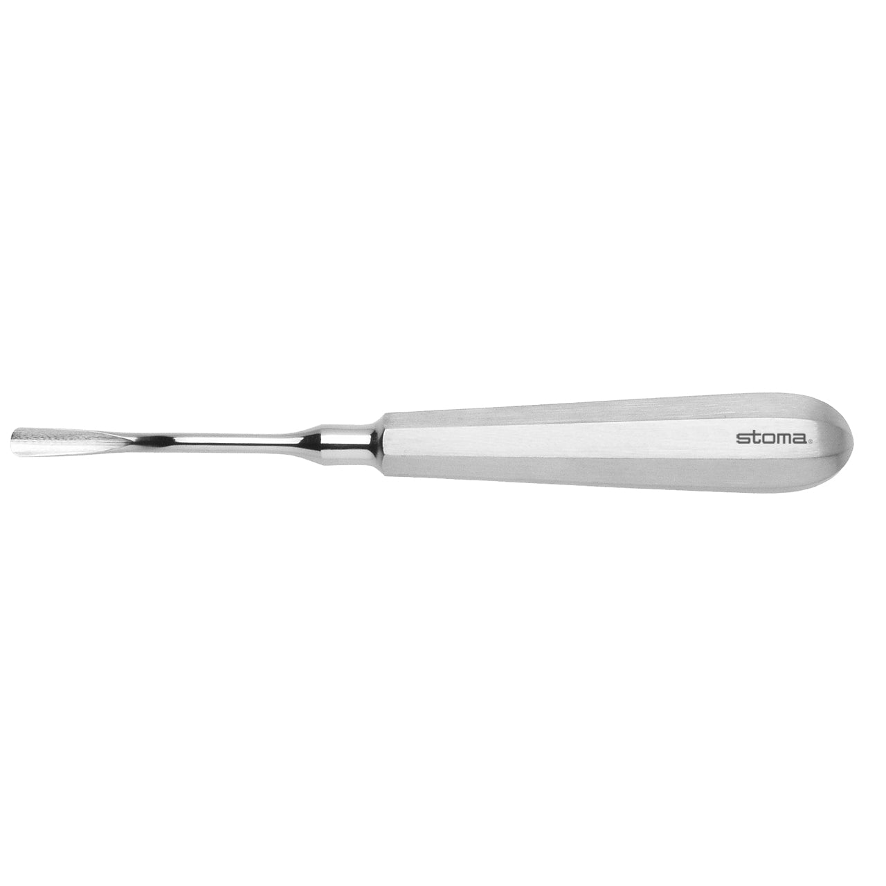 STOMA Mini-Luxelevator, 5mm, curved downwards, distal from Quintess Denta