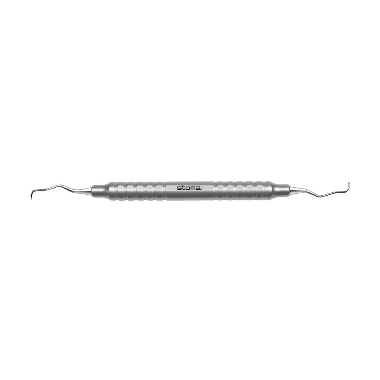 STOMA Curette, Langer L1-2, hy-grip, Ø 10mm from Quintess Denta