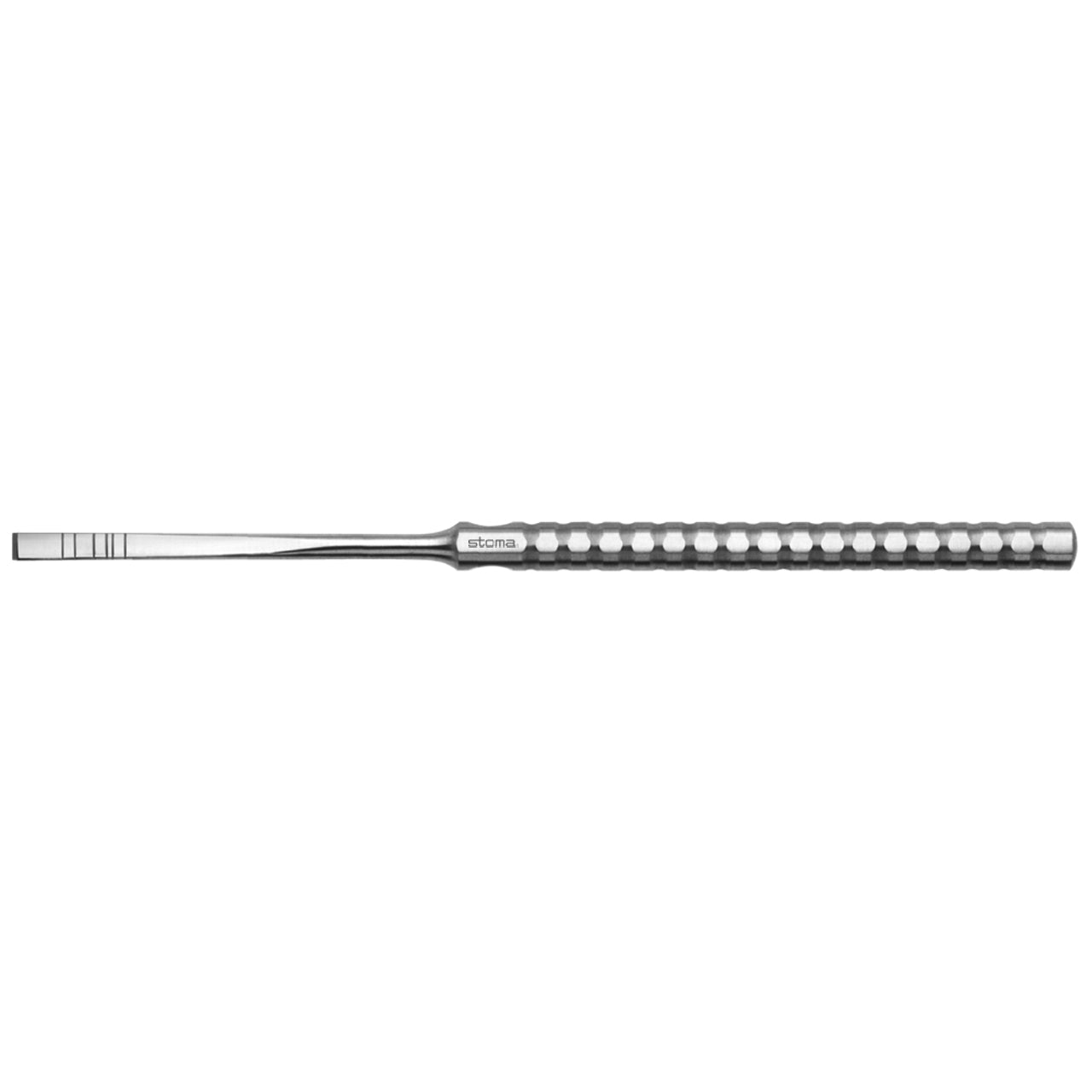 STOMA Osteotome, Memmingen, with graduation, 4mm, straight from Quintess Denta