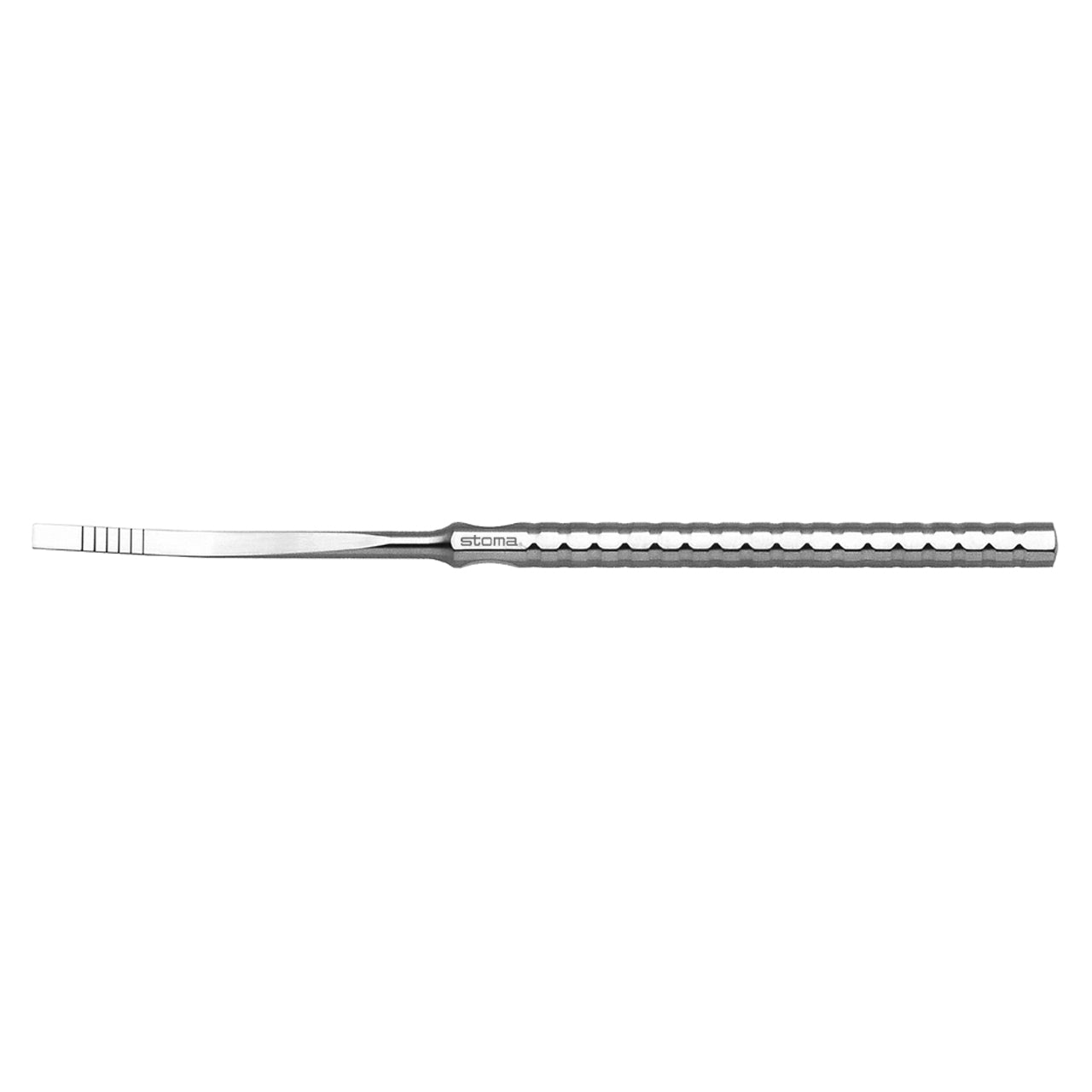 STOMA Osteotome, Palti, 4mm, with graduation, angled from Quintess Denta