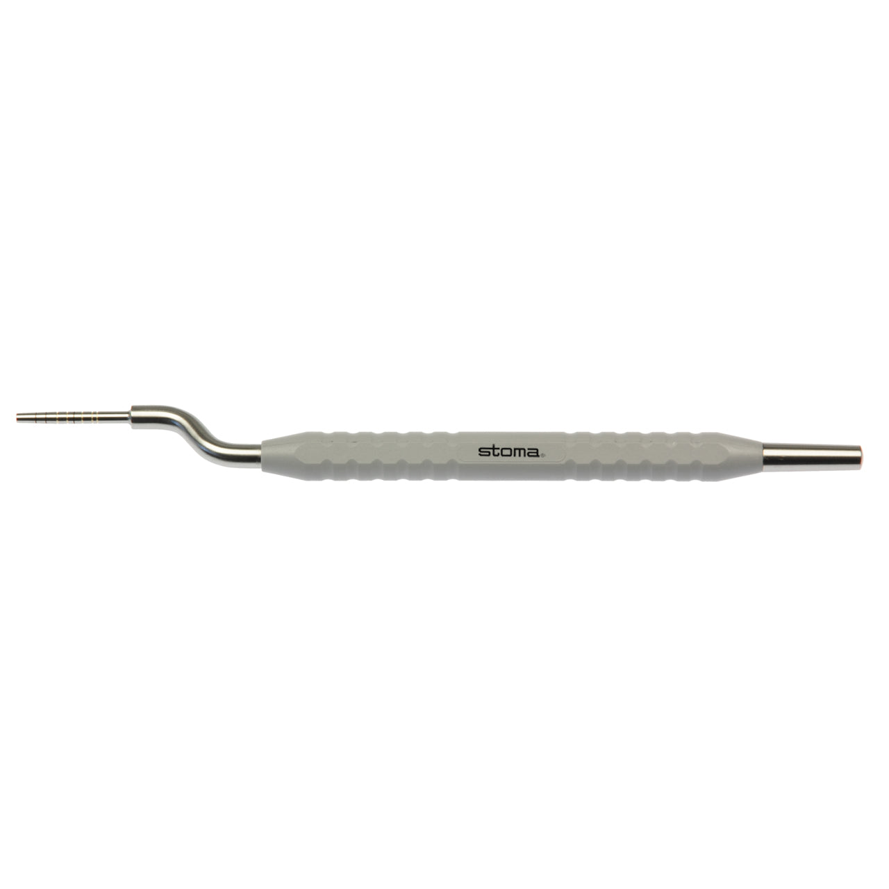 STOMA color-stick condenser, Khayat, concave, offset, fig.1, light grey from Quintess Denta