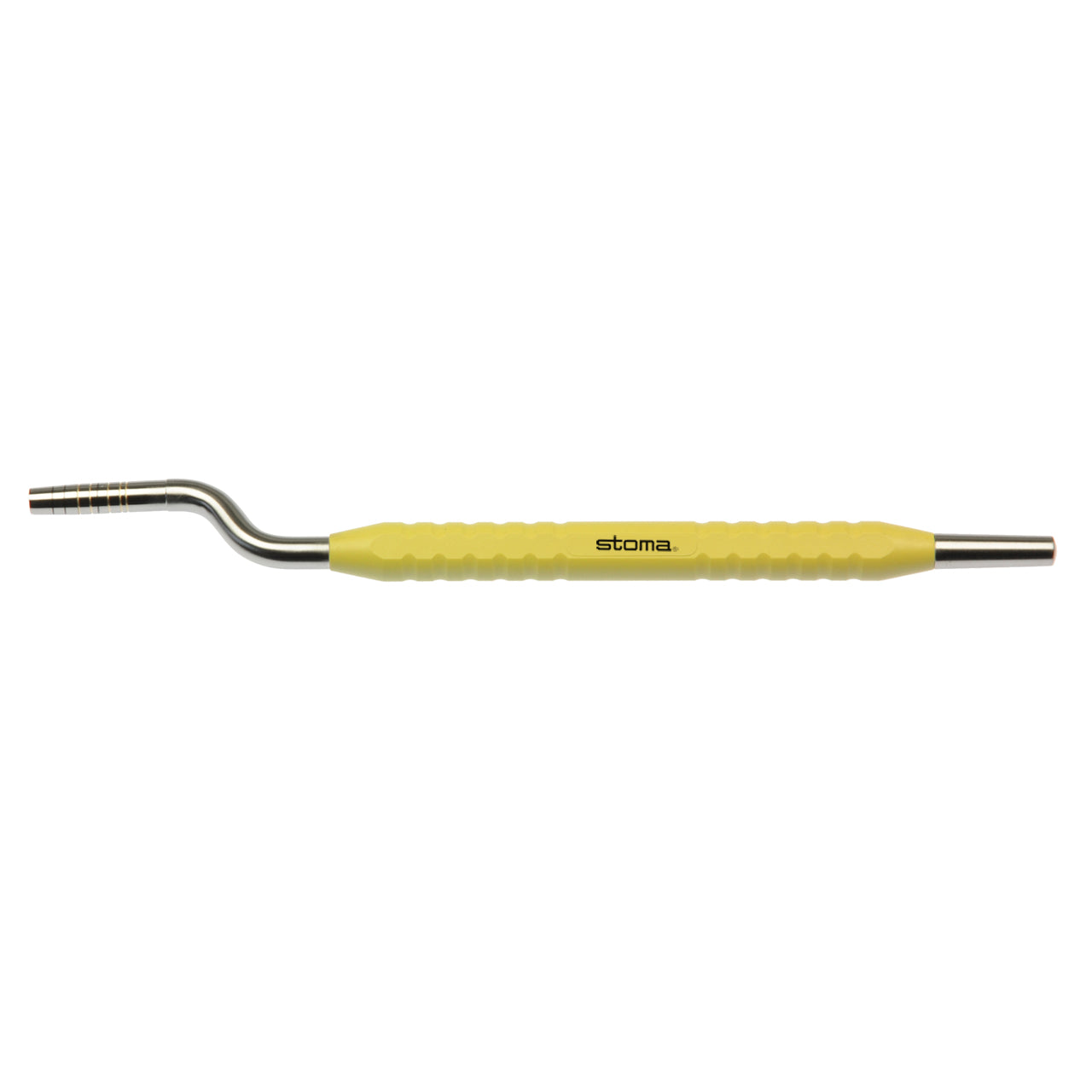 STOMA color-stick Condenser, Khayat, concave, offset, fig.6, yellow from Quintess Denta