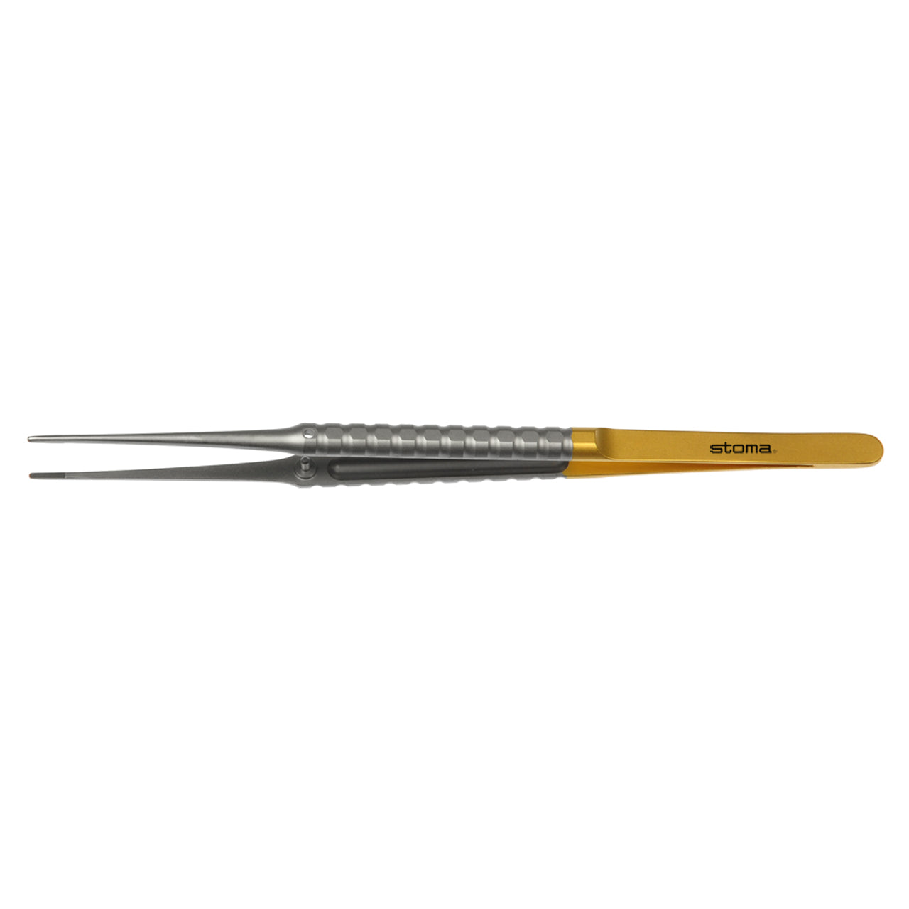 STOMA Tweezers, TC, 1,3mm, straight, advanced from Quintess Denta