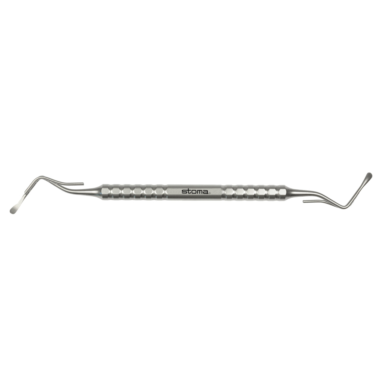 STOMA Bone curette with irrigation connection, Elaskary, 3mm, DE from Quintess Denta