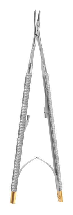 NEEDLE HOLDER BARRAQUER TC CURVED mm160