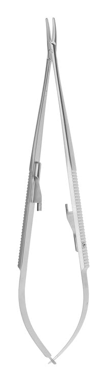 NEEDLE HOLDER CASTROVIEJO CURVED mm180