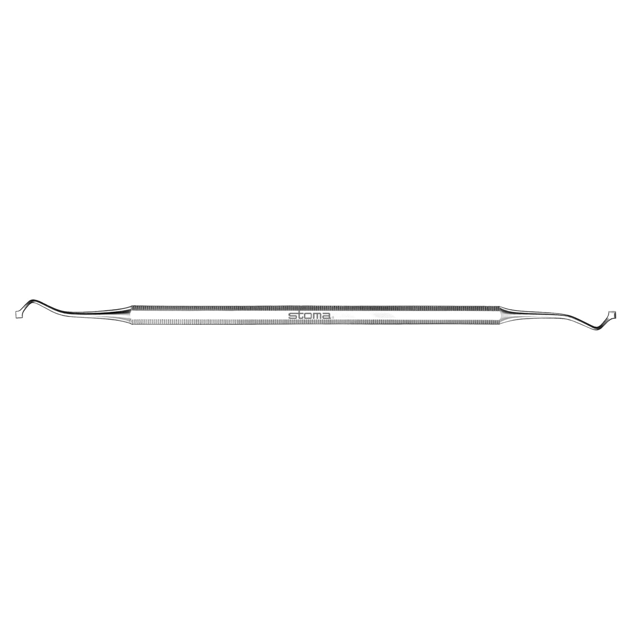 STOMA Fissure instrument, Frahm, fine, curved sidewards, DE from Quintess Denta